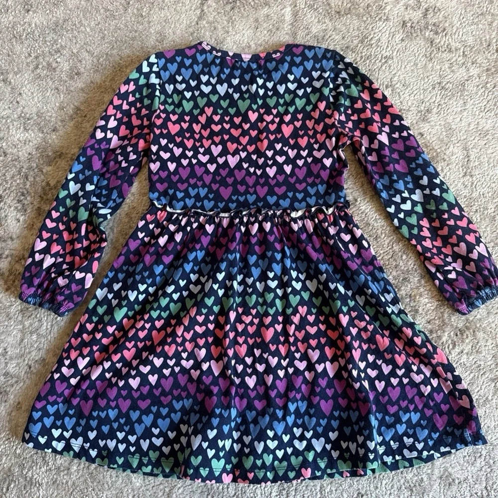 CREWCUTS Girls' hearts dress SIZE 6
